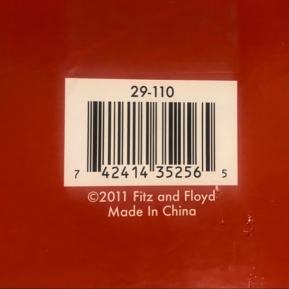 FITZ AND FLOYD Merry & Bright Three Section Server Santa Snowman Christmas Tree - Picture 4 of 5